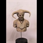 1626-olivier-bouched-minotaur-bust